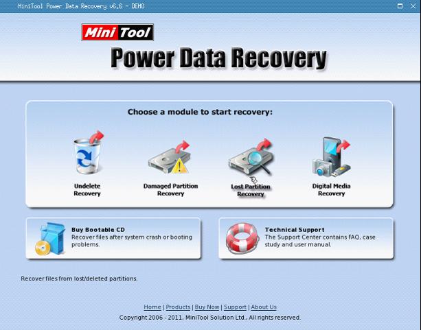 free damaged partition recovery