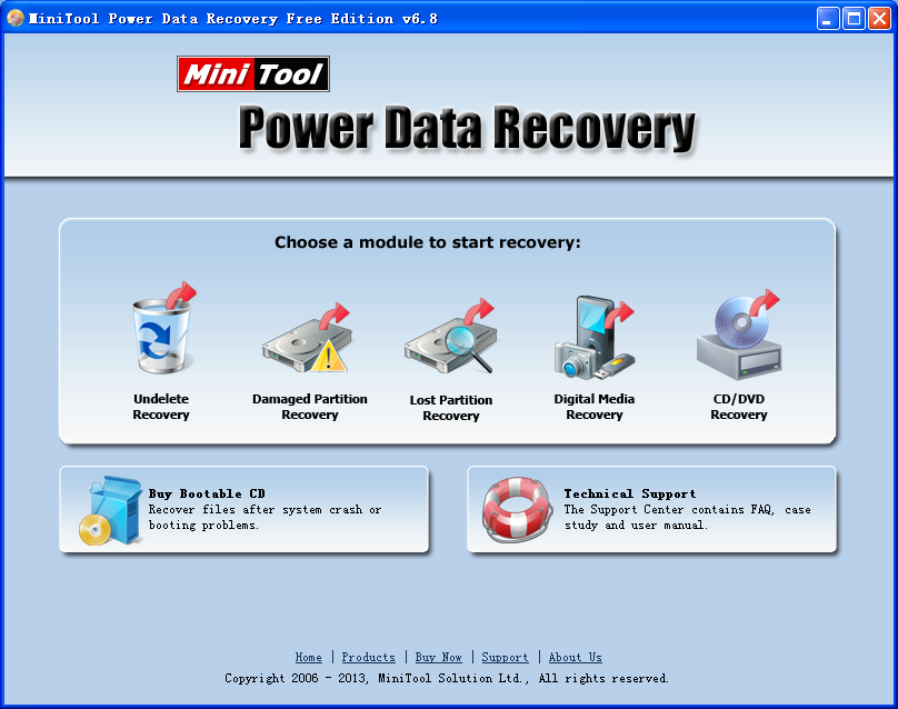 Disk recovery program