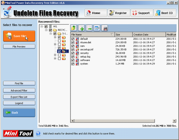 Hard disk data recovery free2