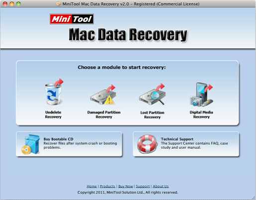 Disk Data Recovery for Mac