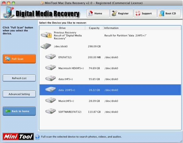 Disk Recovery Mac1