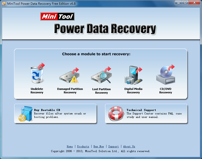 Recover lost data on Windows 7